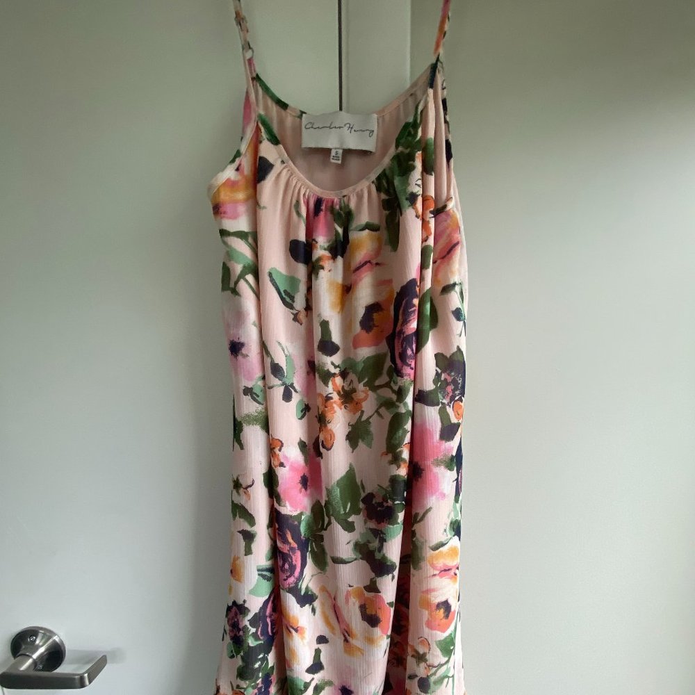 S pink/floral dress  NORDSTORM